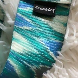 Green and Blue Patterned Tie new no tag